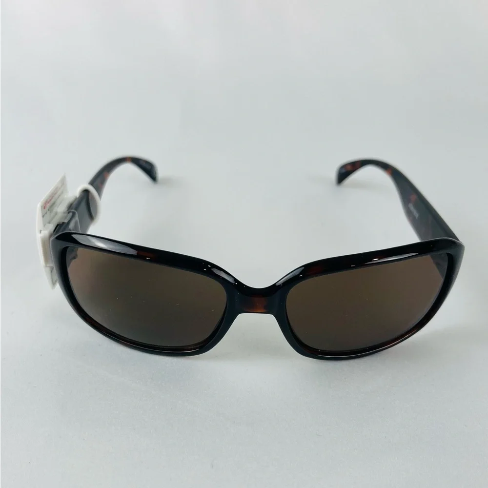 Croft & Barrow Sunglasses Tortoise Shell Frame Brown Lenses 100% UV Protection